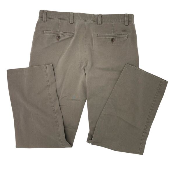 Dockers Men's Straight Fit Pants | Moss Gray | 34" X 30" Pre owned - Picture 3 of 7